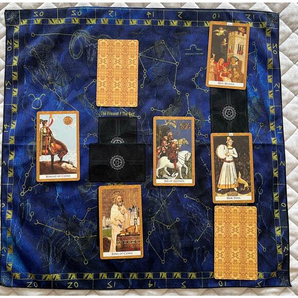 Celtic Cross Tarot Spread Altar Reading Cloth - Picture 10 of 10